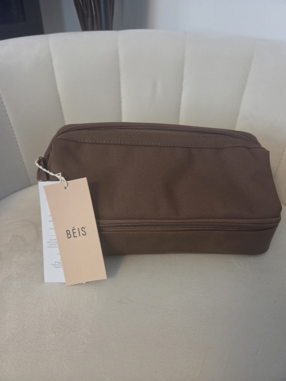 BEIS Maple / Brown Travel Dopp Kit